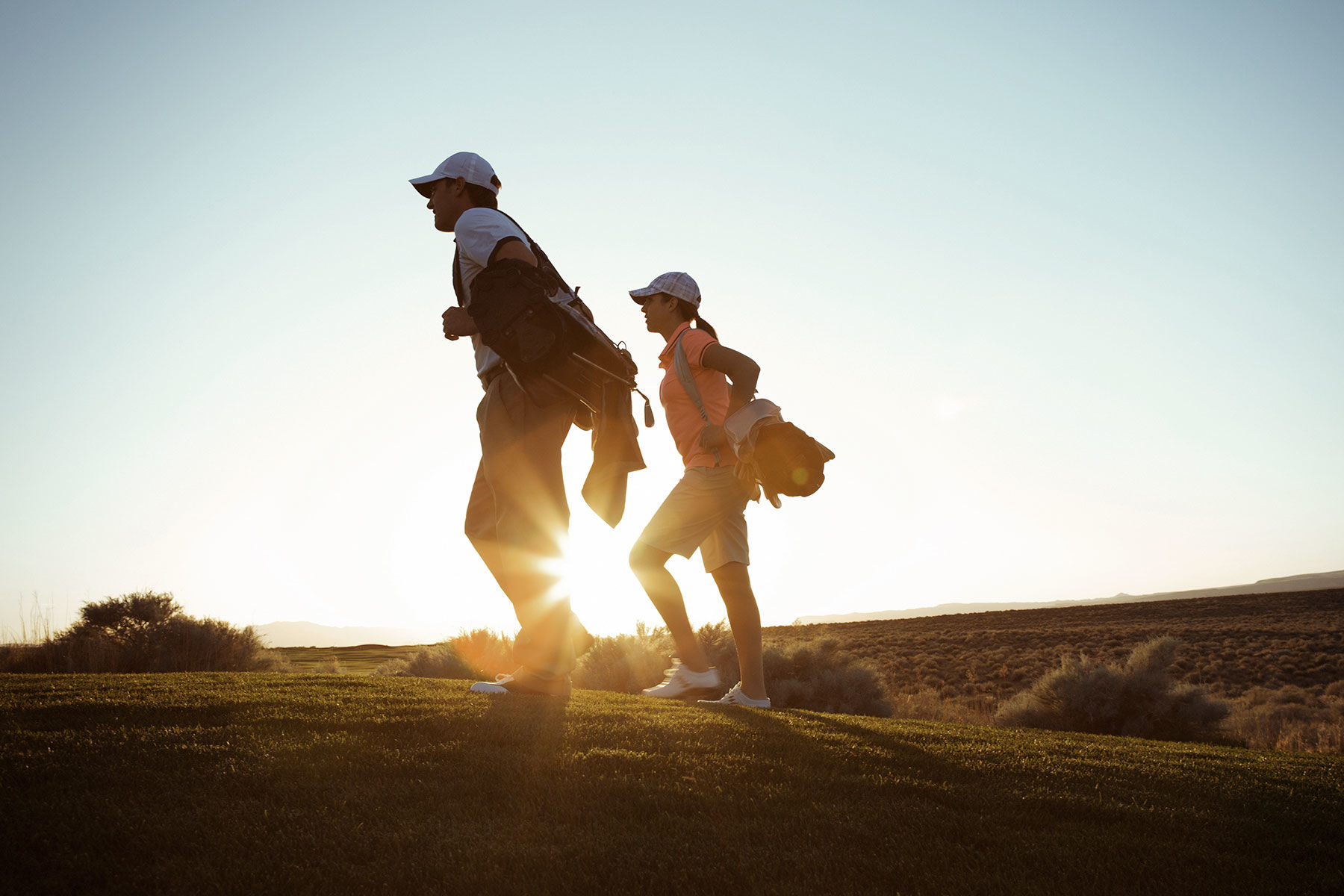 Who inspired you to get into golf and ultimately pursue becoming a golf professional?